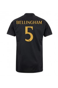 Fotbalové Dres Real Madrid Jude Bellingham #5 Třetí Oblečení 2023-24 Krátký Rukáv